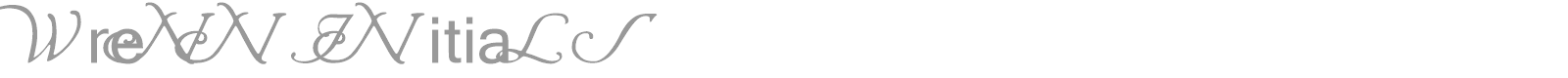 Wrenn font preview